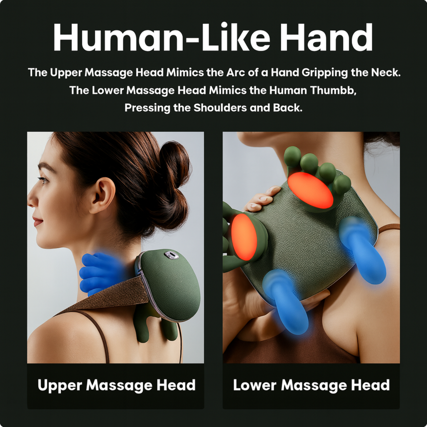 TheraLux™ Heated Neck & Shoulder Massager