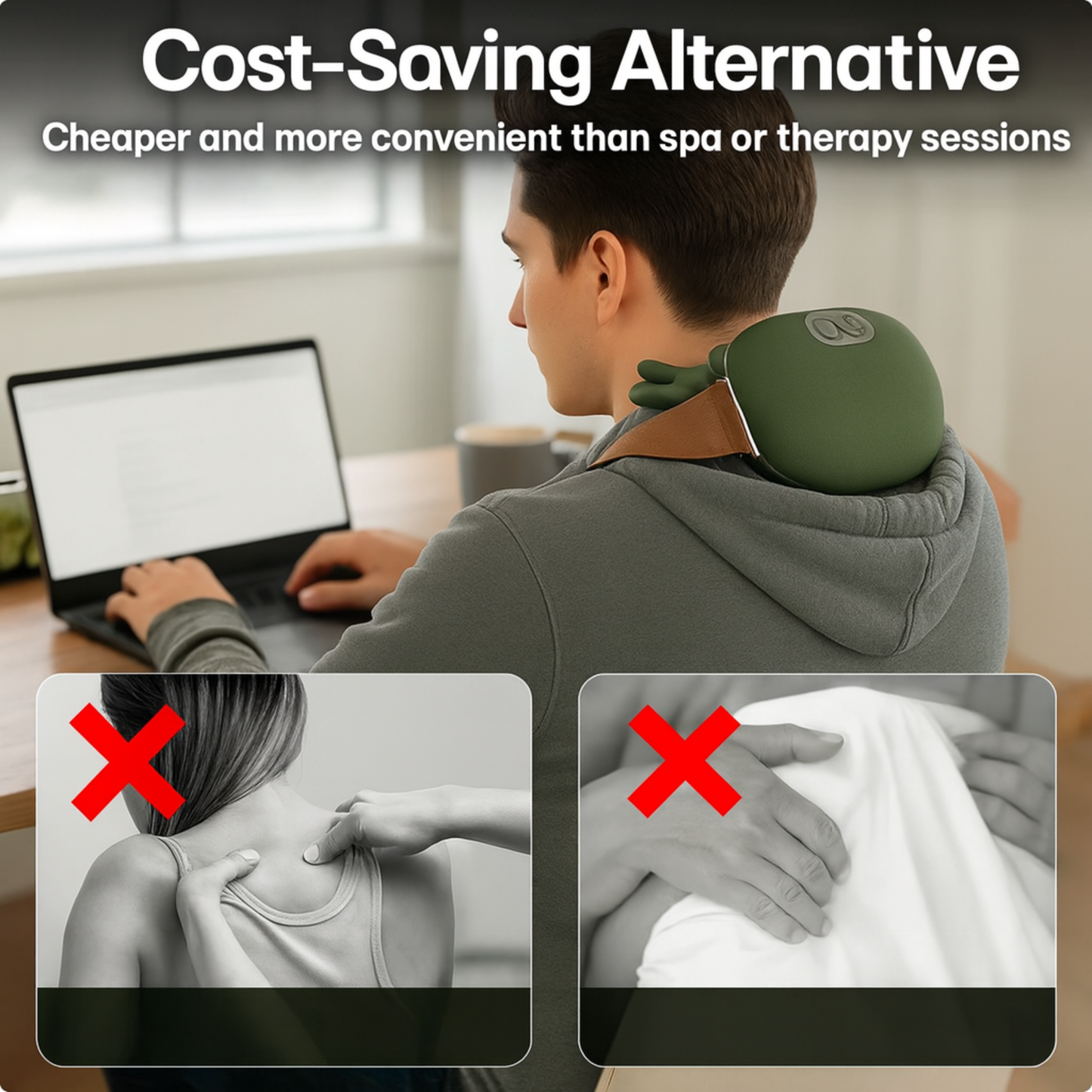 TheraLux™ Heated Neck & Shoulder Massager